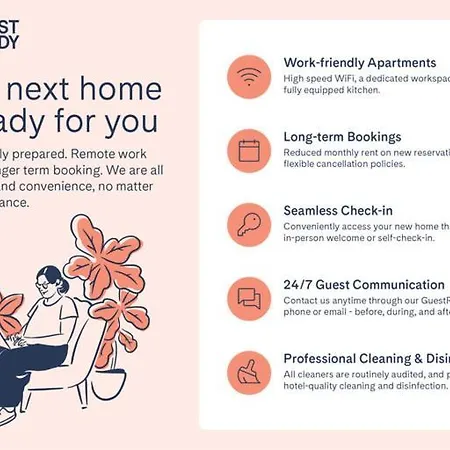 Guestready - Spacieux Apt. Avec Cour Privative 아파트 파리